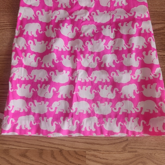 EUC Lilly Pulitzer Delia Shift Dress In Tusk In The Sun, Size 6 - Picture 2 of 9